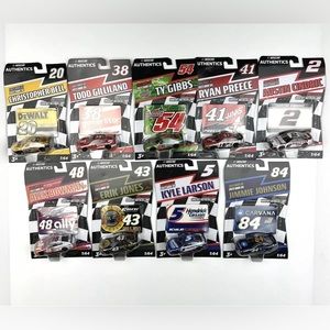 2023 NASCAR Authentics WAVE 5 Diecast Cars FULL SET 1/64 Brand New 9 Car Sealed